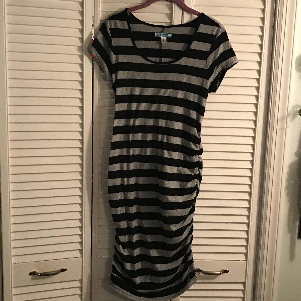 Old Navy Maternity Dress size S black/gray